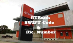 GTBank Swift Code