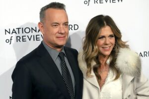 richest celebrity couples: Tom Hanks and Rita Wilson