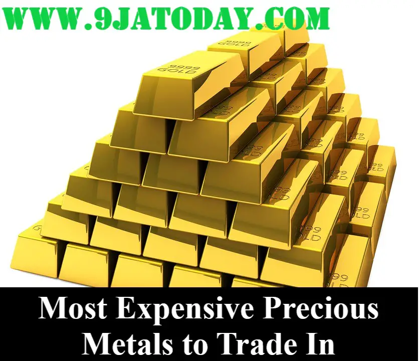 Most Expensive Precious Metals to Trade In