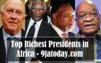Richest Presidents In Africa