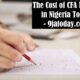 The Cost of CFA Level 1 in Nigeria Today