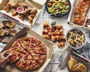 Domino's Pizza price list and menu