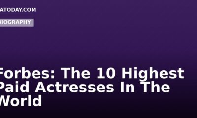 Forbes: The 10 Highest Paid Actresses In The World