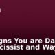 10 Signs You are Dating a Narcissist and Way Out