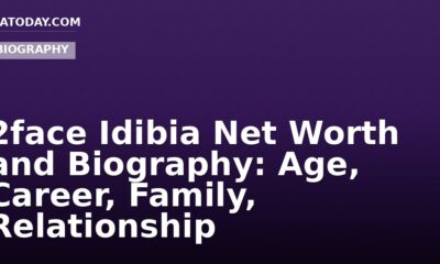 2face Idibia Net Worth and Biography: Age, Career, Family, Relationship