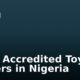 Top 7 Accredited Toyota Dealers in Nigeria