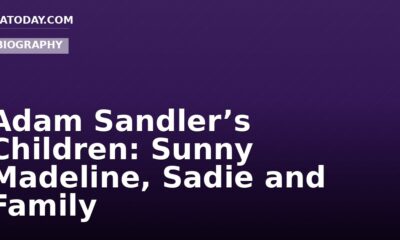 Adam Sandler’s Children: Sunny Madeline, Sadie and Family