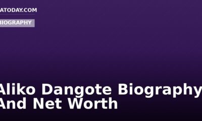 Aliko Dangote Biography And Net Worth