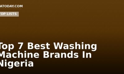Top 7 Best Washing Machine Brands In Nigeria