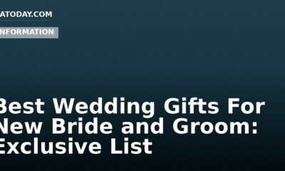 Best Wedding Gifts For New Bride and Groom: Exclusive List
