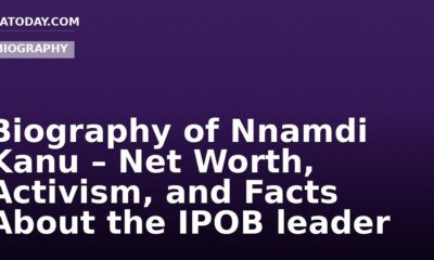 Biography of Nnamdi Kanu – Net Worth, Activism, and Facts About the IPOB leader
