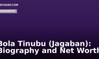 Bola Tinubu (Jagaban): Biography and Net Worth