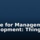 Centre for Management Development: Things to Know