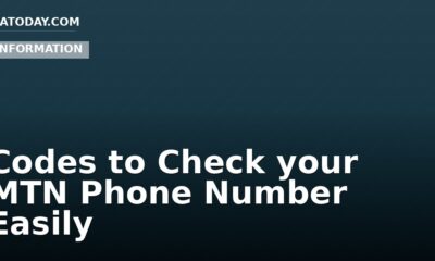 Codes to Check your MTN Phone Number Easily
