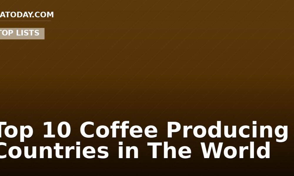 Top 10 Coffee Producing Countries in The World