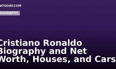 Cristiano Ronaldo Biography and Net Worth, Houses, and Cars