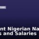 Current Nigerian Navy Ranks and Salaries
