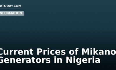 Current Prices of Mikano Generators in Nigeria