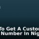 How To Get A Customized Plate Number In Nigeria