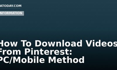 How To Download Videos From Pinterest: PC/Mobile Method