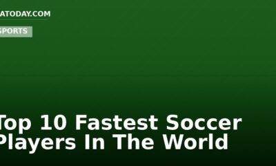 Top 10 Fastest Soccer Players In The World