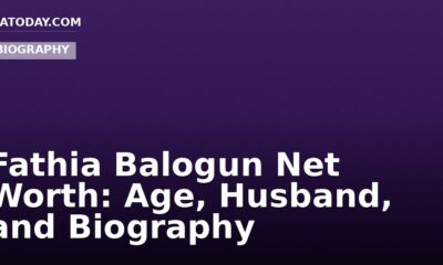 Fathia Balogun Net Worth: Age, Husband, and Biography