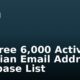 Get Free 6,000 Active Nigerian Email Addresses Database List
