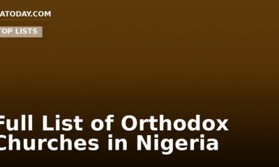 Full List of Orthodox Churches in Nigeria