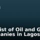 Full List of Oil and Gas Companies in Lagos