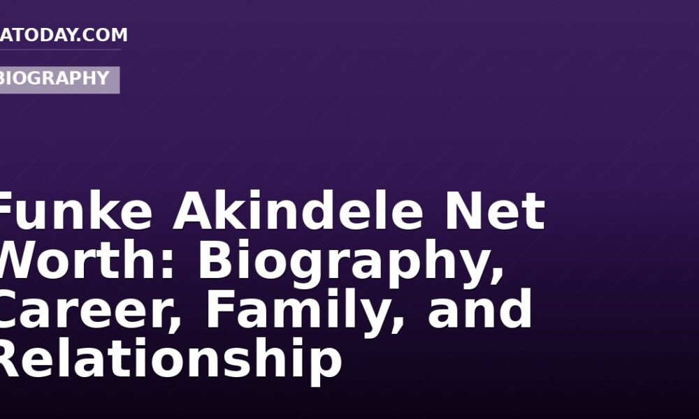 Funke Akindele Net Worth: Biography, Career, Family, and Relationship