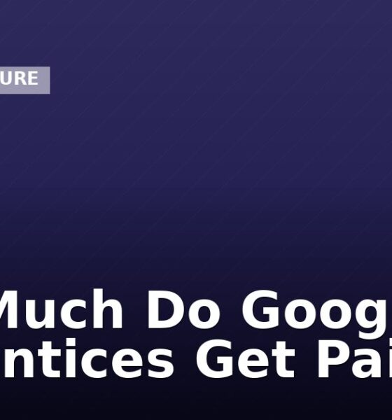 How Much Do Google Apprentices Get Paid?