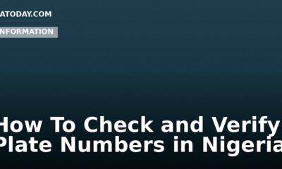 How To Check and Verify Plate Numbers in Nigeria