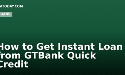 How to Get Instant Loan from GTBank Quick Credit