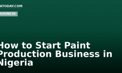 How to Start Paint Production Business in Nigeria