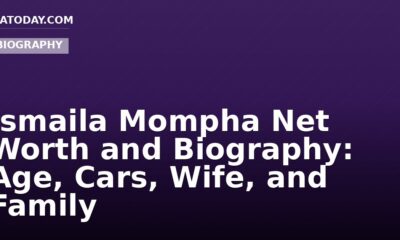 Ismaila Mompha Net Worth and Biography: Age, Cars, Wife, and Family