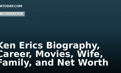 Ken Erics Biography, Career, Movies, Wife, Family, and Net Worth
