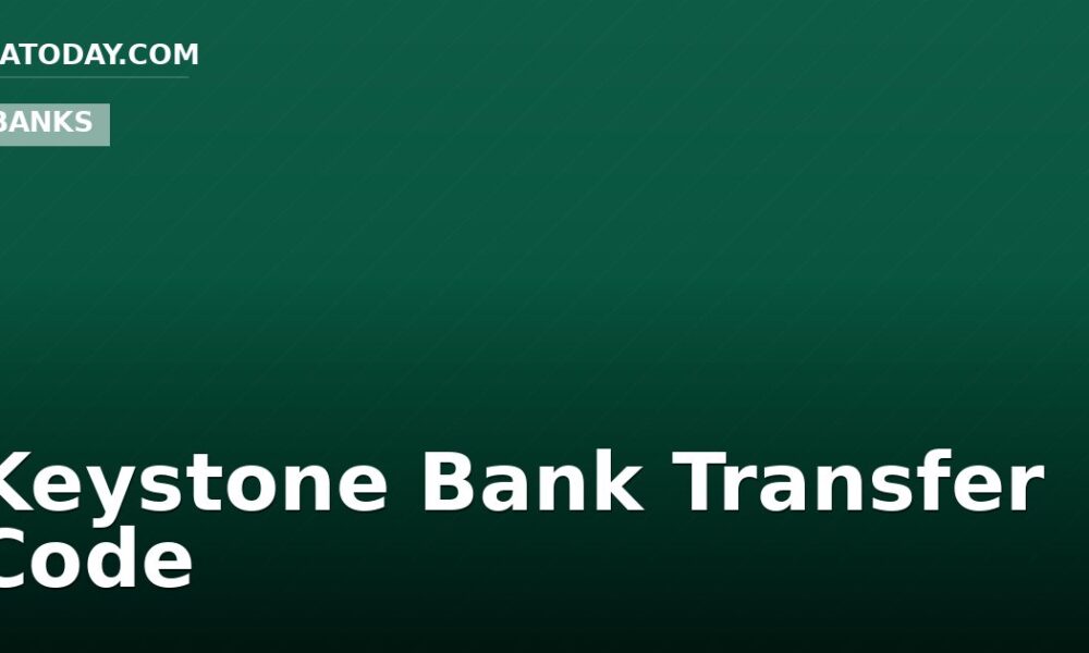 Keystone Bank Transfer Code