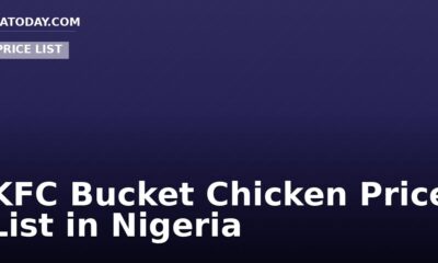 KFC Bucket Chicken Price List in Nigeria