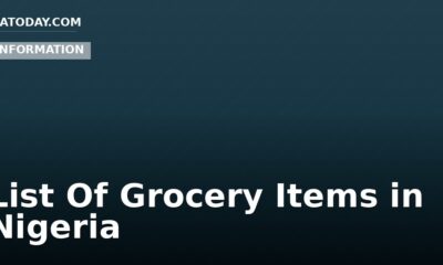 List Of Grocery Items in Nigeria