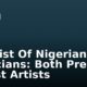 Full List Of Nigerian Musicians: Both Present & Past Artists