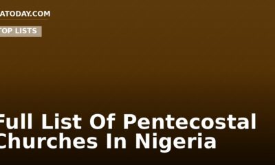 Full List Of Pentecostal Churches In Nigeria