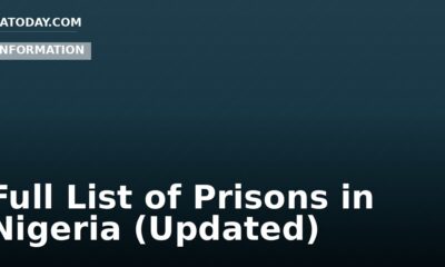Full List of Prisons in Nigeria (Updated)