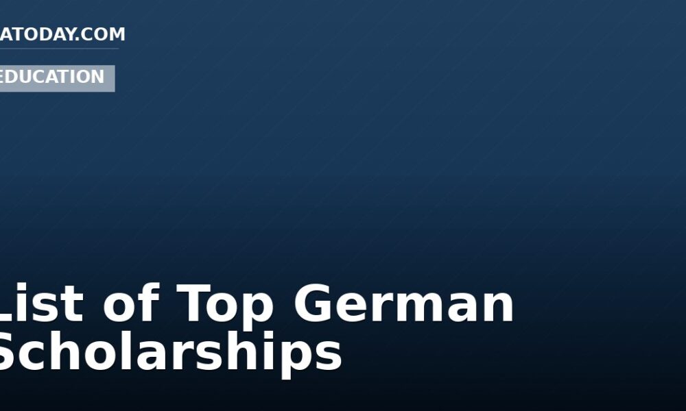 List of Top German Scholarships