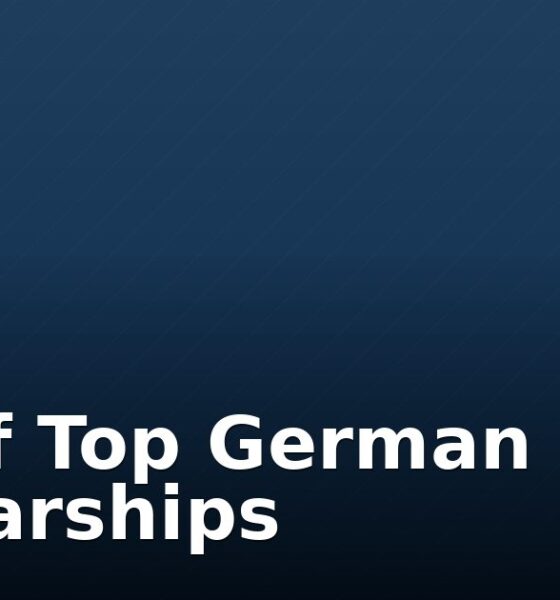 List of Top German Scholarships