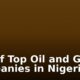 List of Top Oil and Gas Companies in Nigeria