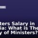Ministers Salary in Nigeria: What is The Salary of Ministers?
