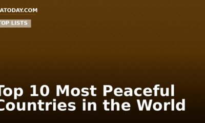 Top 10 Most Peaceful Countries in the World