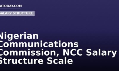 Nigerian Communications Commission, NCC Salary Structure Scale