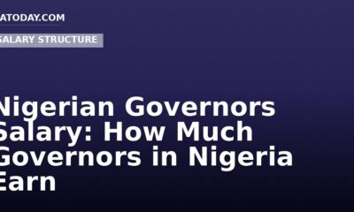 Nigerian Governors Salary: How Much Governors in Nigeria Earn