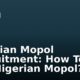 Nigerian Mopol Recruitment: How To Join The Nigerian Mopol?